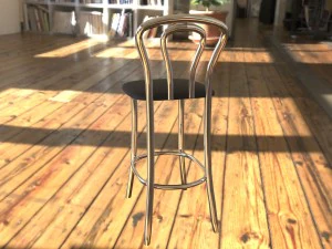 barstool 3D Model