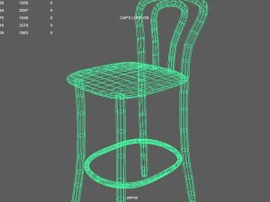 barstool 3D Model