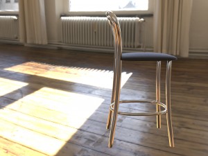 barstool 3D 모델