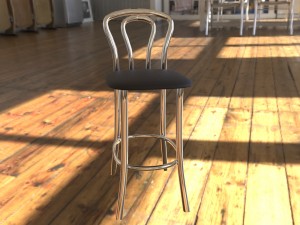 barstool 3D 모델