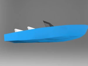 Лодка 3D Модель