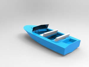 lodka 3Dモデル