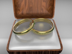 rings 3Dモデル