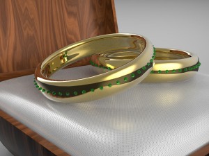 rings 3Dモデル