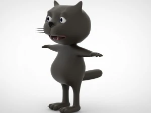 кет 3D Модель