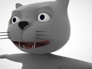 кет 3D Модель