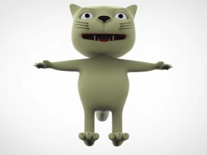 кет 3D Модель