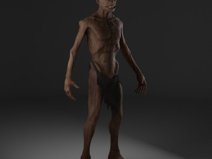 monster zombie man 3D 模型