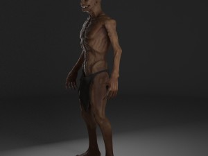 monster zombie man 3D Model