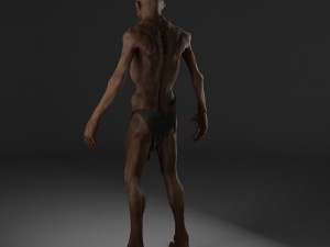 monster zombie man 3D Model