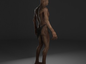 monster zombie man 3D Model