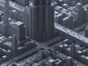 capstone city Modelo 3D