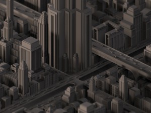 capstone city Modelo 3D