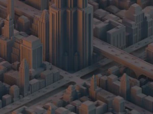 capstone city 3D Model