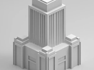 capstone city 3D Model