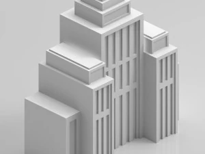 capstone city 3D Model