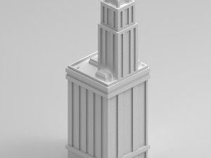 capstone city Modelo 3D