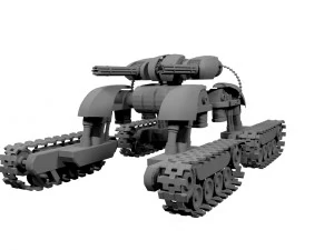 drone devastatore Modello 3D