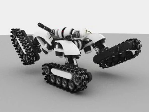 drone devastatore Modello 3D