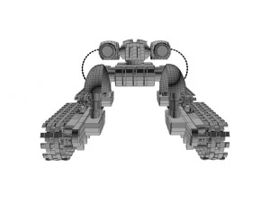 drone devastatore Modello 3D