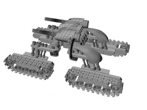 drone devastatore Modello 3D