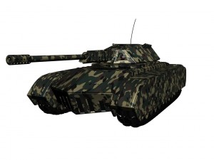 rhino tank Modèle 3D