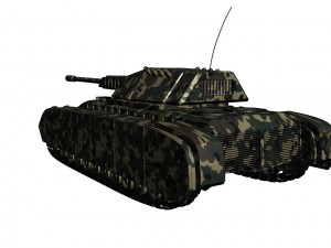 rhino tank Modèle 3D