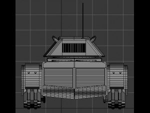 rhino tank Modèle 3D
