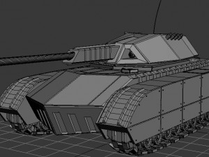 rhino tank Modèle 3D