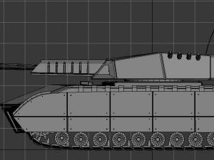 rhino tank Modèle 3D
