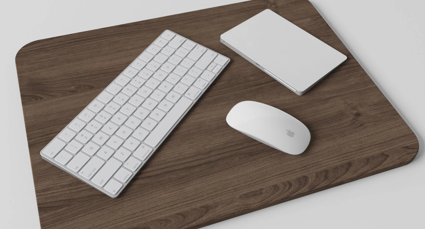 apple accessories 3D Model .c4d .max .obj .3ds .fbx .stl .blend 