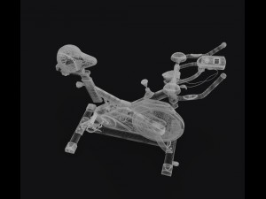 fitness bike Modelo 3D
