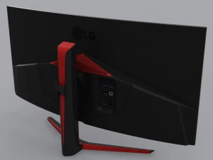 lg 34uc89g-b 3D Model