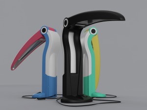 toucan lamp 3D Model