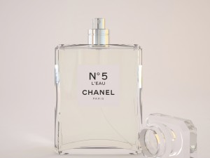chanel n5 leau perfume set Modelo 3D