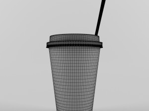 paper coffee cup Modello 3D