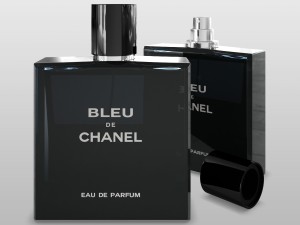 Bleu De Chanel Cologne Commercial 3D 
