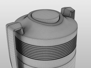 paco rabanne invictus eau de toilette 3D Model