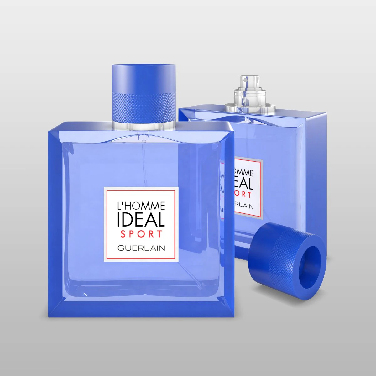 guerlain lhomme ideal sport eau de toilette 3D Model .c4d .max .obj .3ds .fbx .stl .blend 