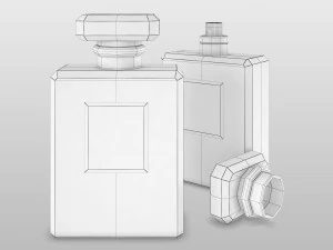 Coco noir eau de parfum 3D Model