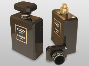 Coco noir eau de parfum 3D मॉडल
