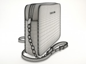 michael kors jet set travel lg ew crossbody woman bag Modelo 3D