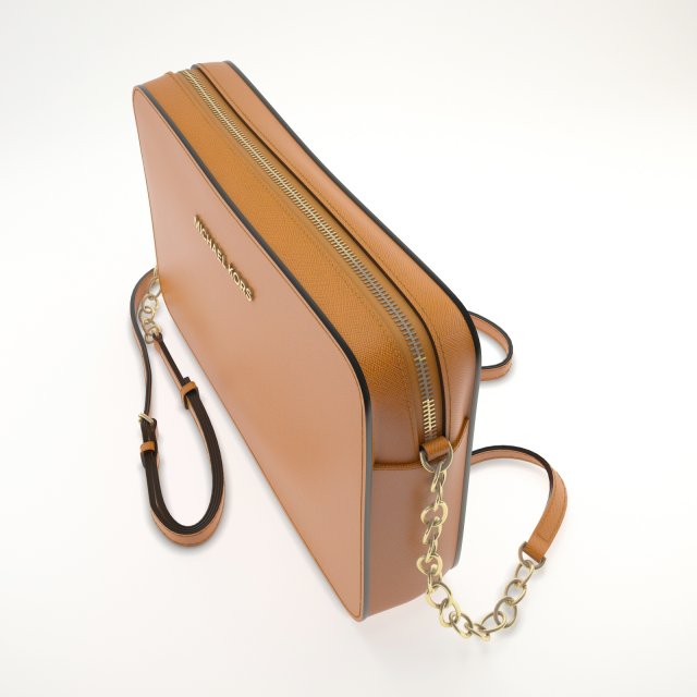 michael kors jet set travel lg ew crossbody woman bag 3D