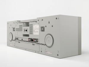 sharp gf-800zs boombox 3D Model