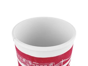 paper cup for hot drinks 3D Model