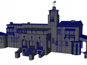 desert house 3Dモデル
