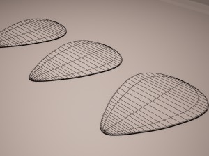 guitar pick 3D मॉडल