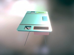 desk with chests Modèle 3D
