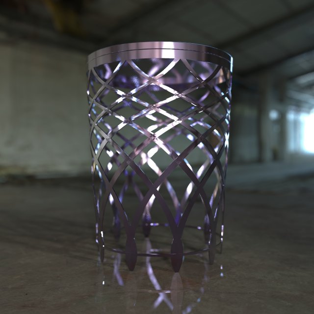 twisted table 3D Model .c4d .max .obj .3ds .fbx .stl .blend 