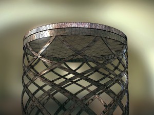 twisted table 3D Model